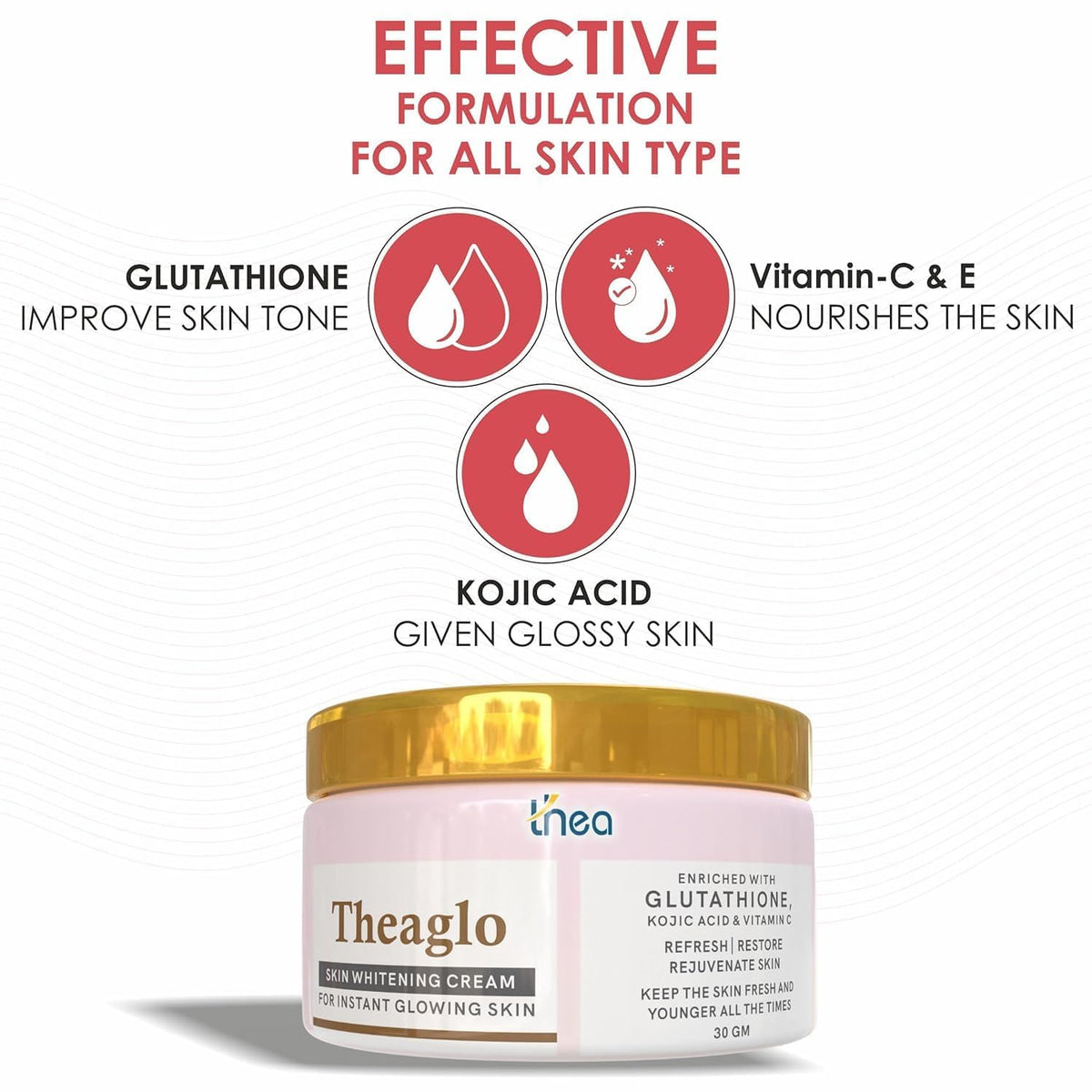glutalight glutathione vitamin c kojic acid skin whitening cream Brightening Lightening with 50g : Buy Online at Best Price in KSA Buy Glutalight Glutathione, Vitamin C,