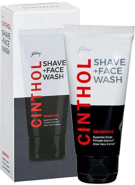 Cinthol Shaving + Face Wash - Active Impact, 100 g
