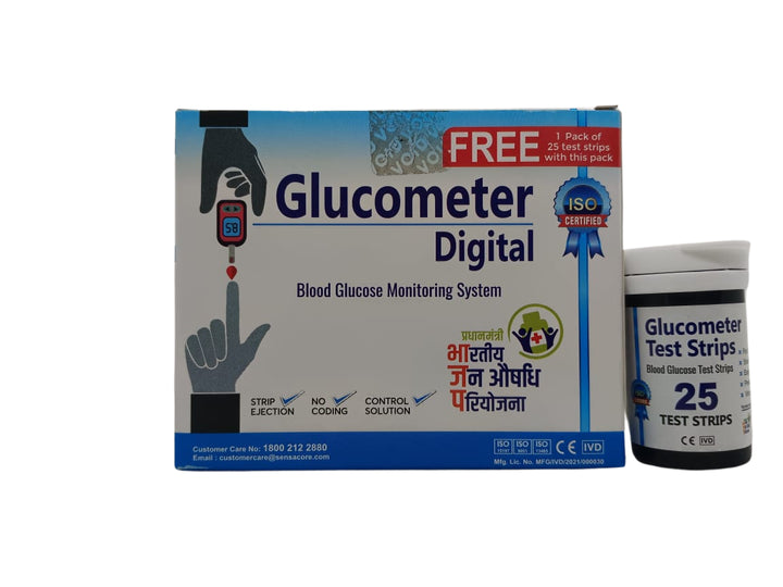 Jan Aushadhi Vitran Glucometer Digital