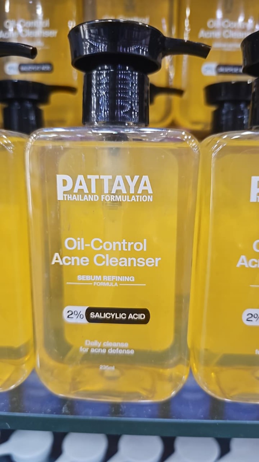 Pattaya Oil Control Acne Cleanser | 2% Salicylic Acid Face Cleanser for Oily & Acne-Prone Skin | 235ml
