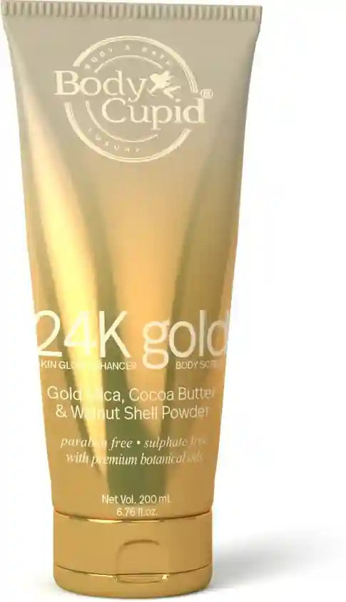 Body Cupid 24K Gold Face & Body Scrub – 200 ml