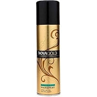 ClubBeauty Nova Gold System Professional Hair Setting Spray - Super Firm Hold Spray- 420ml