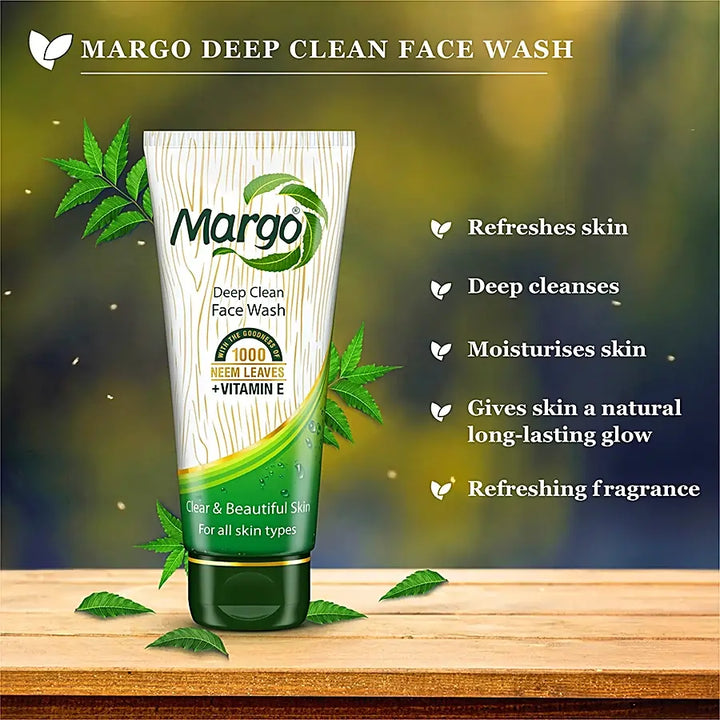 Margo Original Neem Deep Clean Face Wash, 50 g