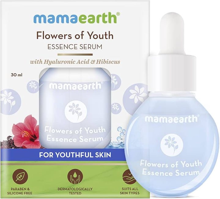 MamaEarth Flowers of Youth Essence Face Serum (30 ml)