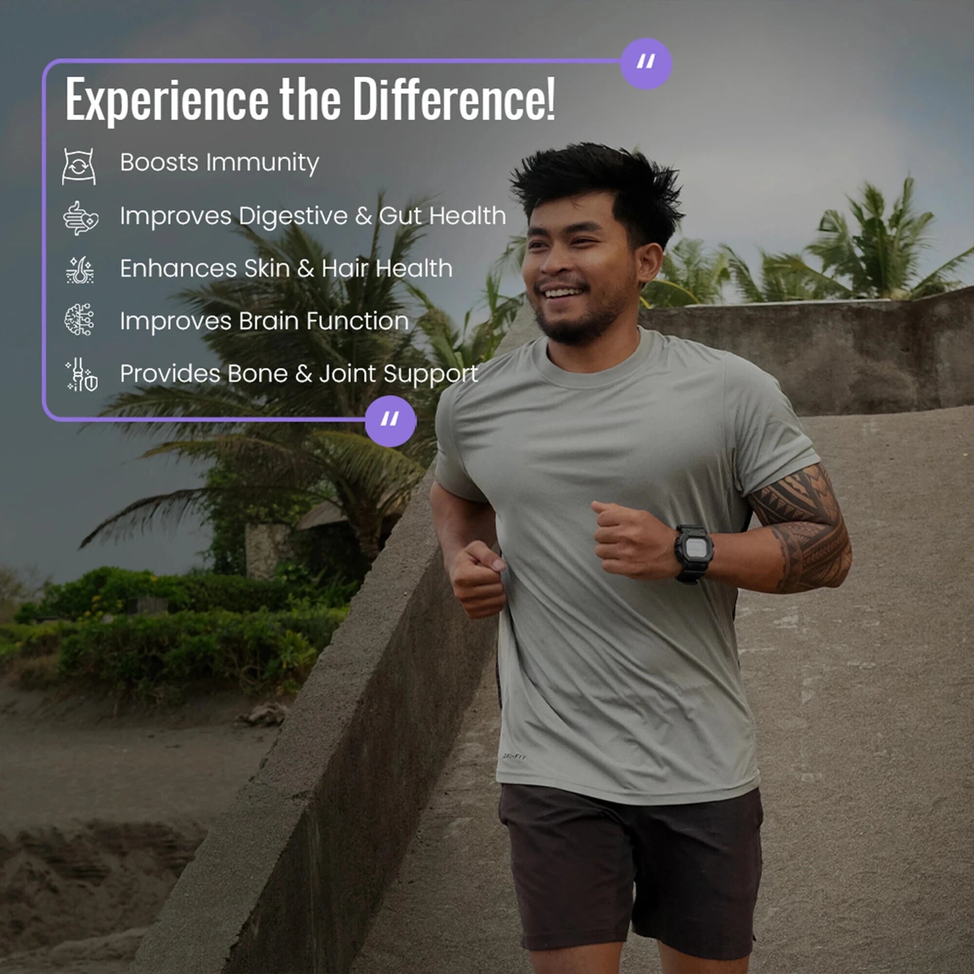 OSOAA Daily Multivitamin with vegetarian Omega 3, 53 Ingredients (60 Capsules)