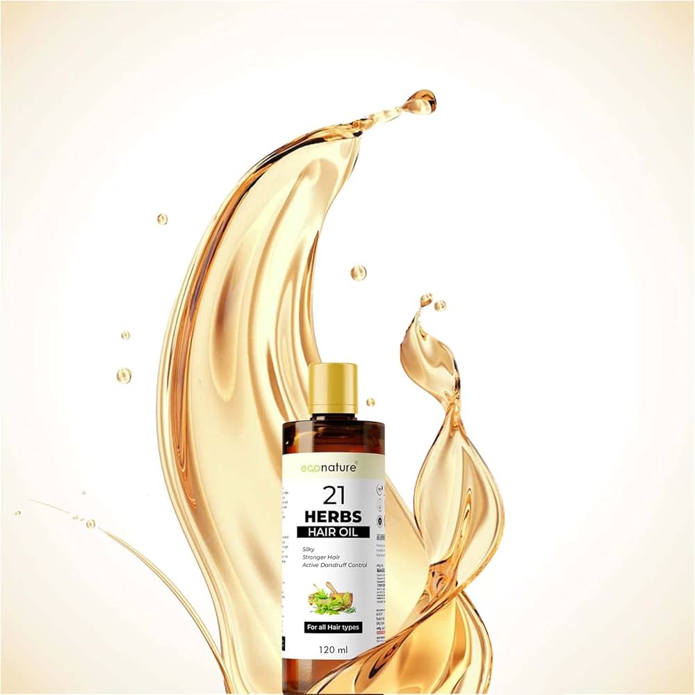 EcoNature 21 Herbs Hair Oil (100 mL)