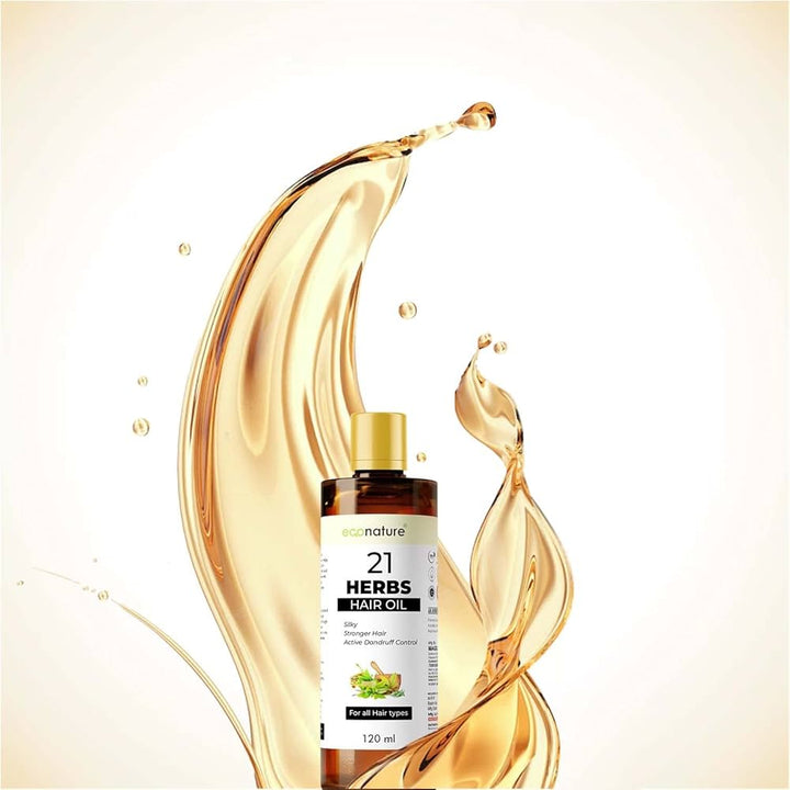 EcoNature 21 Herbs Hair Oil (100 mL)