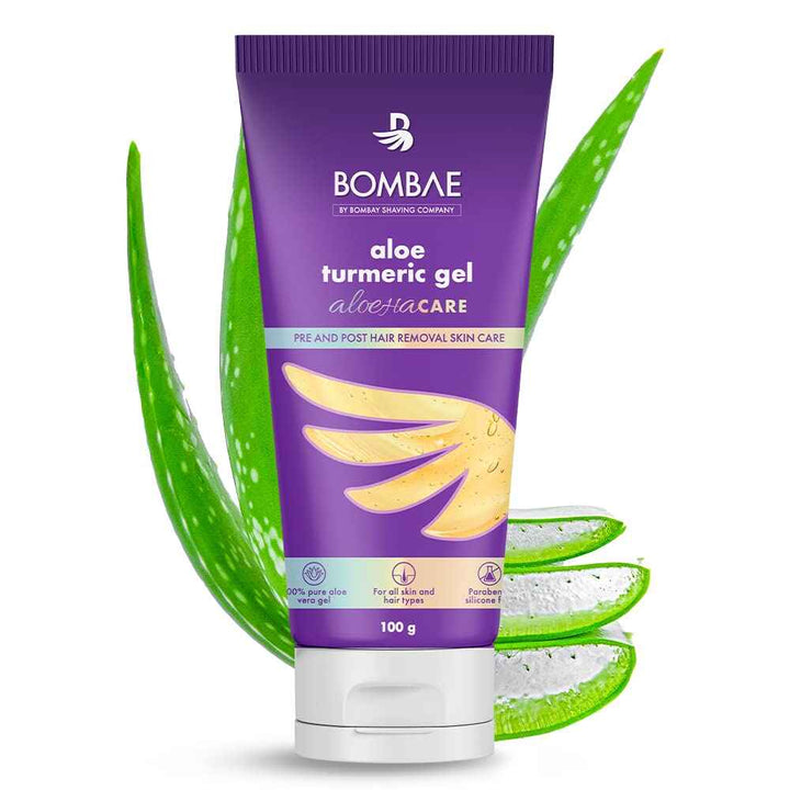 Bombae Shaving Company Aloe Turmeric Gel – 100 g