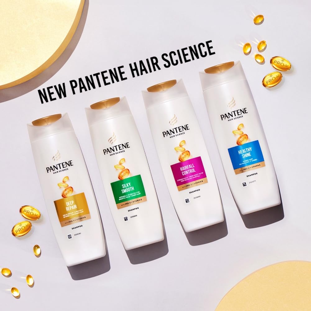 Pantene Advanced Hairfall Solution Silky Smooth Care Shampoo – 180ml (Green)