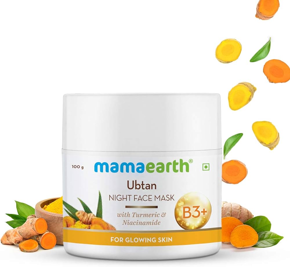 Mamaearth Ubtan Night Face Mask 100 g
