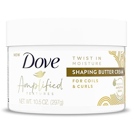 Dove Amplified Moisture Spa Recovery Unscented Hair Mask For Curls & Coils With Intense Nourishing Formula, 297GM