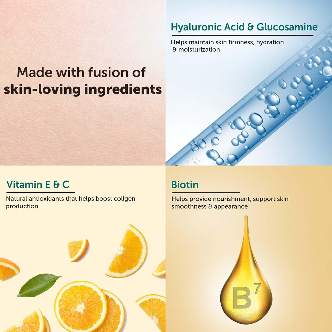 Neuherbs Marine Collagen Peptides – Litchi Flavour (200g)