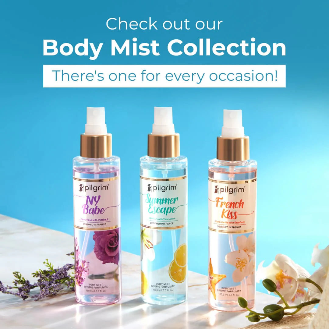 Pilgrim Body Mist | Perfume for women| Designed in France| 150 ml