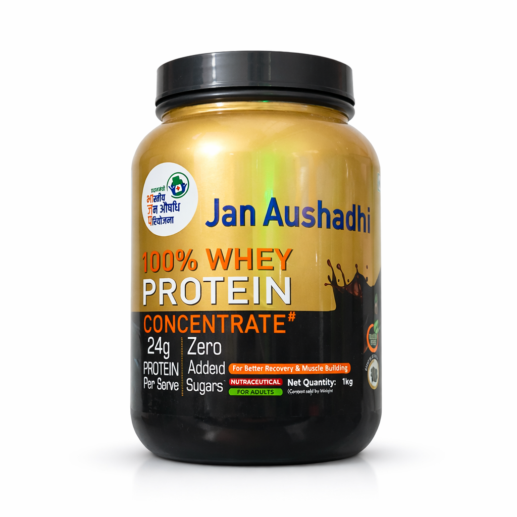 Jan Aushadhi Protein Powder (100% Whey Protein) [Advance & Prepaid: Please see Description]