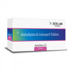 Amlodipine 5mg and Lisinopril 5mg Tablets IP