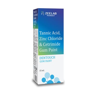 Gum Paint - Tannic acid, Zinc Chloride and Cetrimide