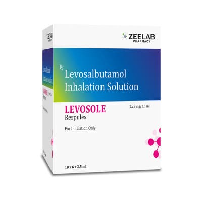 Levosalbutamol Inhalation Solution (1.25mg)
