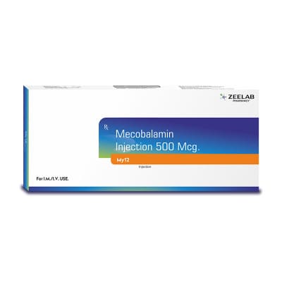 500 mcg b12 injection Methycobal Injection (Mecobalamine) 500mcg main image 0