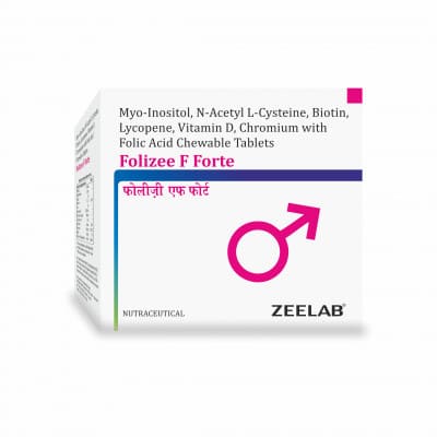 Folizee F Forte Tablets for Women (15 Tablets per Strip)