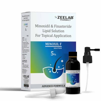 Minoxidil 5% and Finasteride 0.1% Topical Solution (60 ml)
