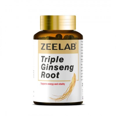 ZEELAB Triple Ginseng Root Capsules
