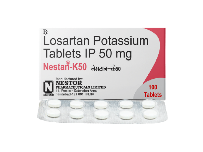 Losartan Tablets IP 50mg