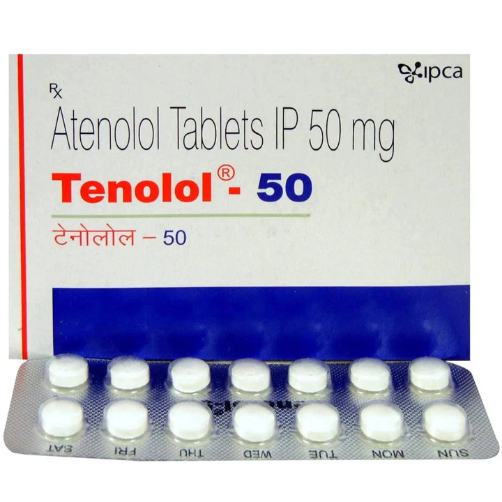 Atenolol Tablets IP 50 mg