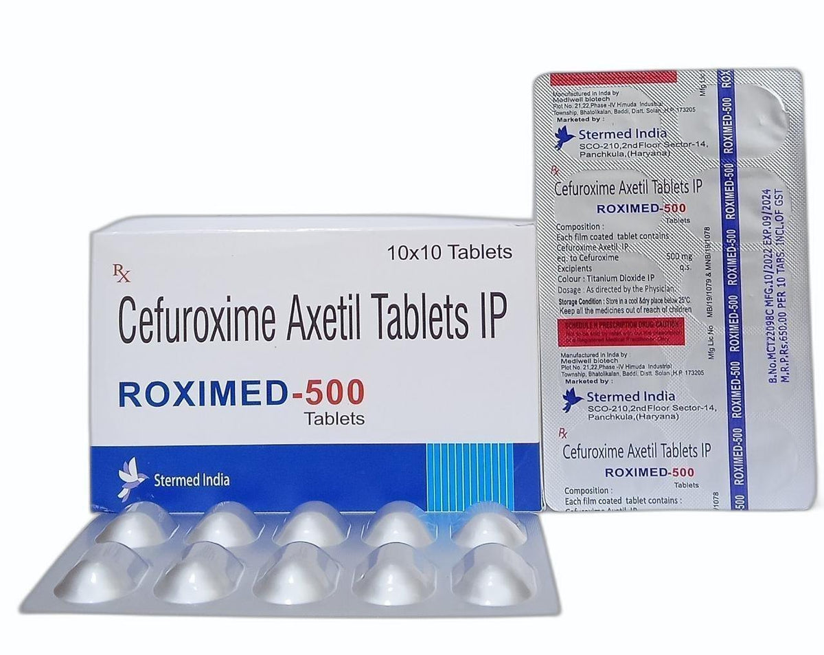 Cefuroxime Axetil Tablets IP 500 mg – JAN SWASTHYA VITRAN