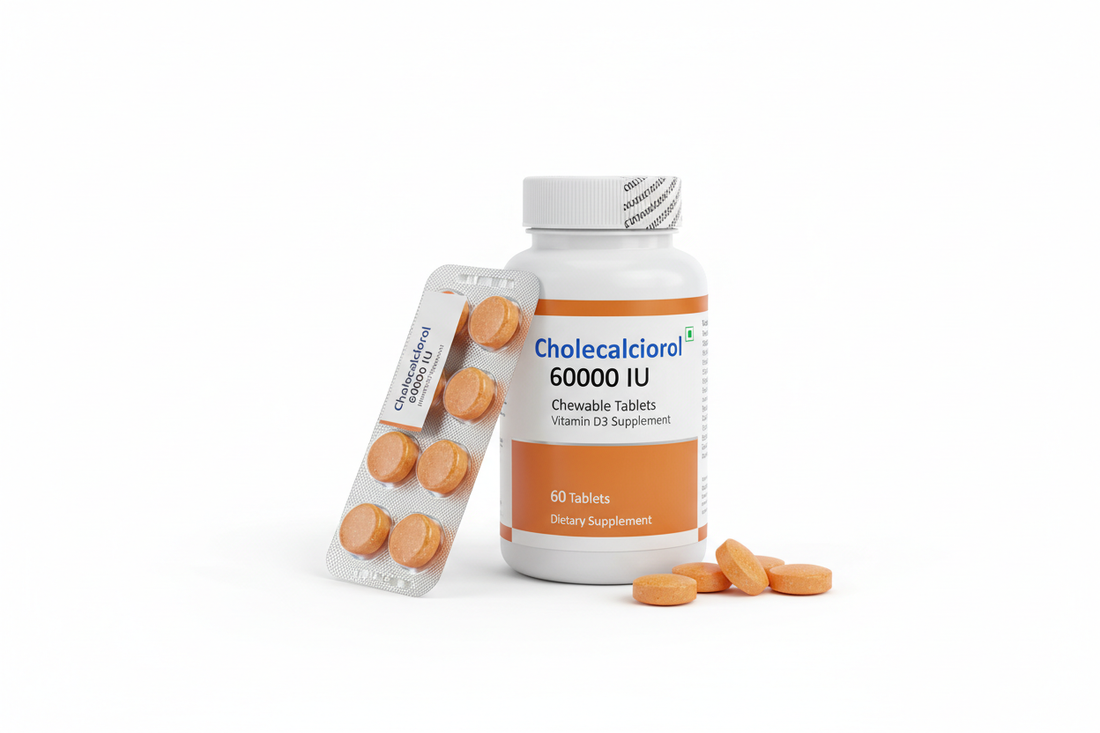 Cholecalciferol Chewable Tablets 60000 IU