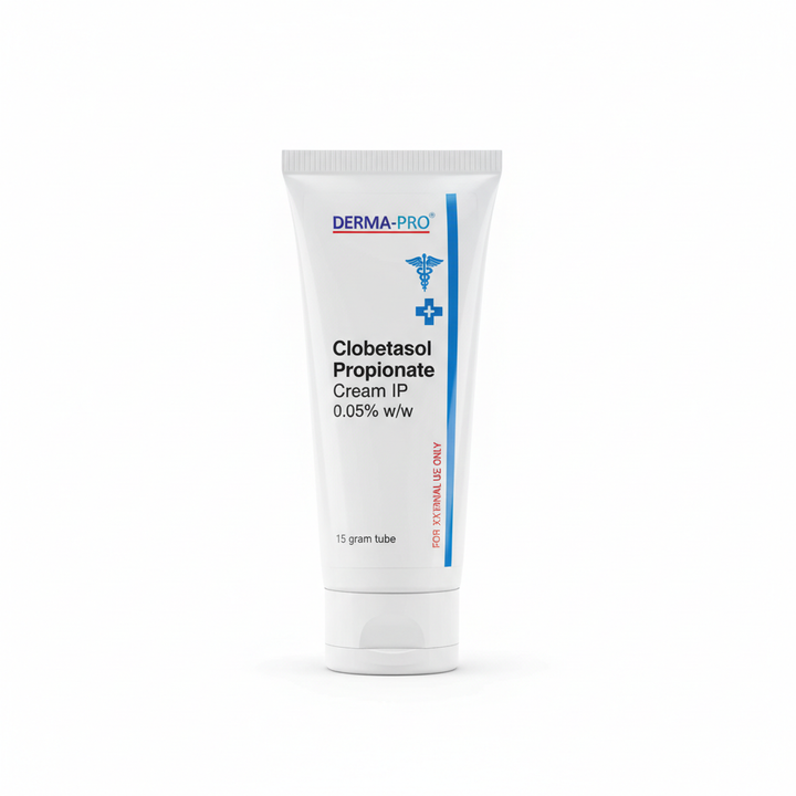 Clobetasol Propionate Cream IP 0.05% w/w (15 g Tube)