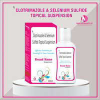 Clotrimazole 1% w/v and Selenium Sulfide 2.5% w/v Suspension