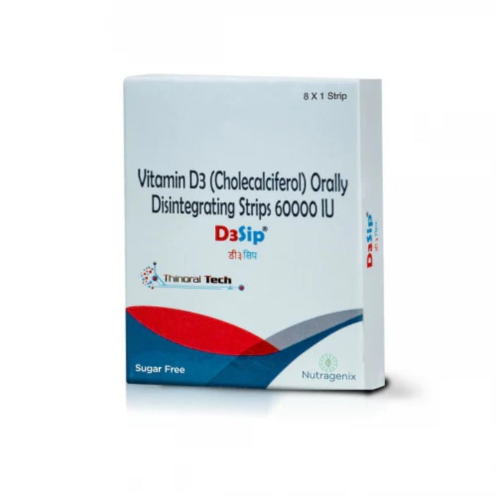 Vitamin D3 60000 IU Oral Disintegrating Strips