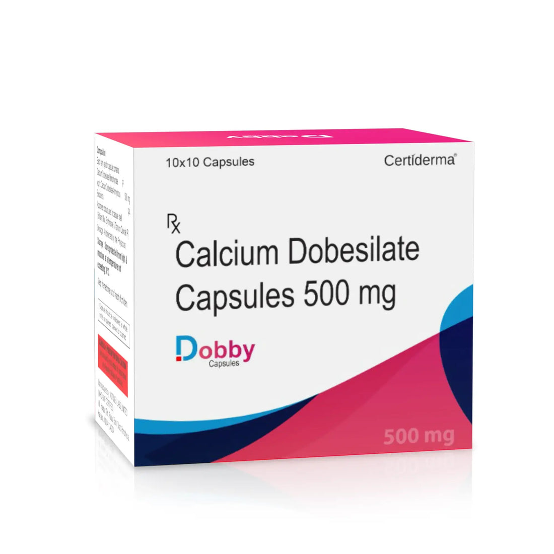 Calcium Dobesilate Monohydrate 500mg Capsules | Medicine for Diabetic Retinopathy, Venous Insufficiency & Microcirculation