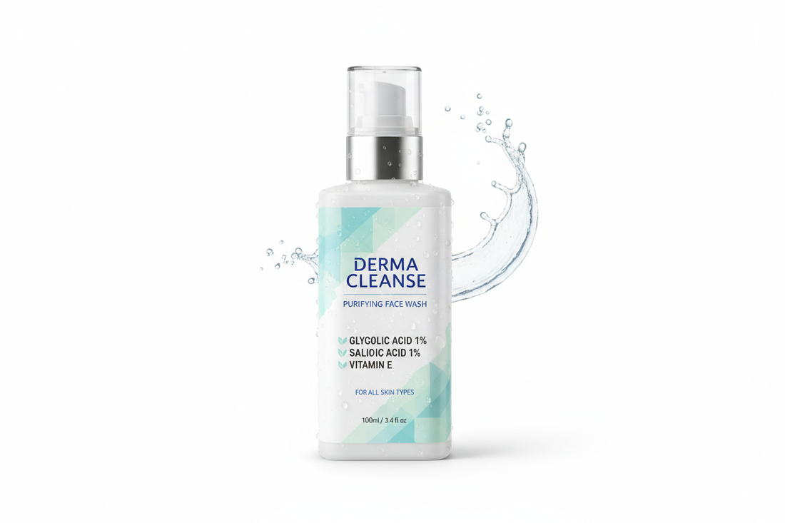 Glycolic acid 1%,  Salicylic acid 1%, Vitamin E Face Wash, 100 ML