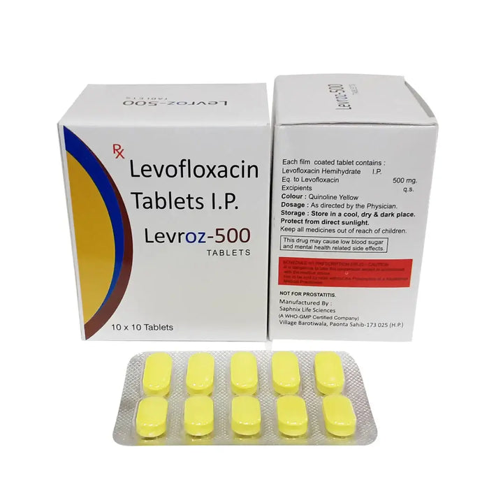 Levofloxacin Tablets IP 500mg