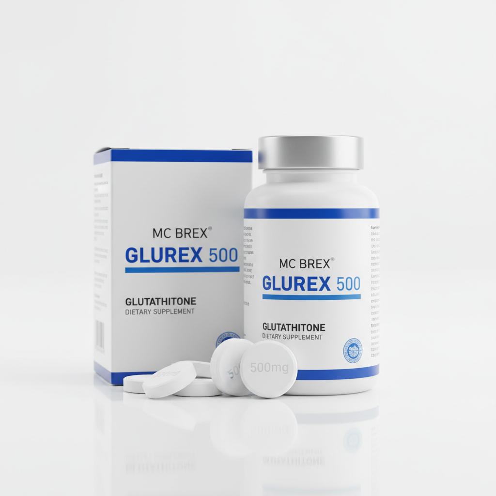 MC BREX GLUREX 500 Glutathione Tablets 500mg