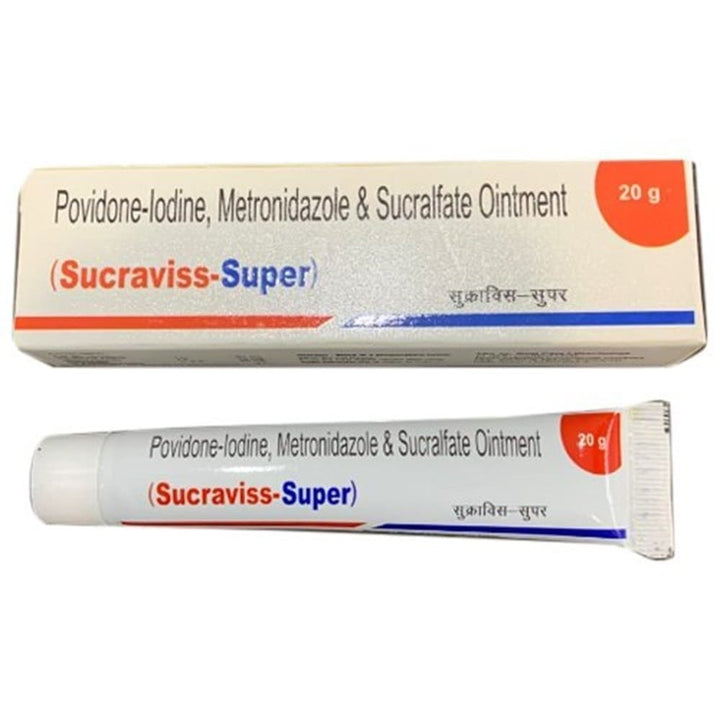 Povidone Iodine, Sucralfate & Metronidazole Ointment