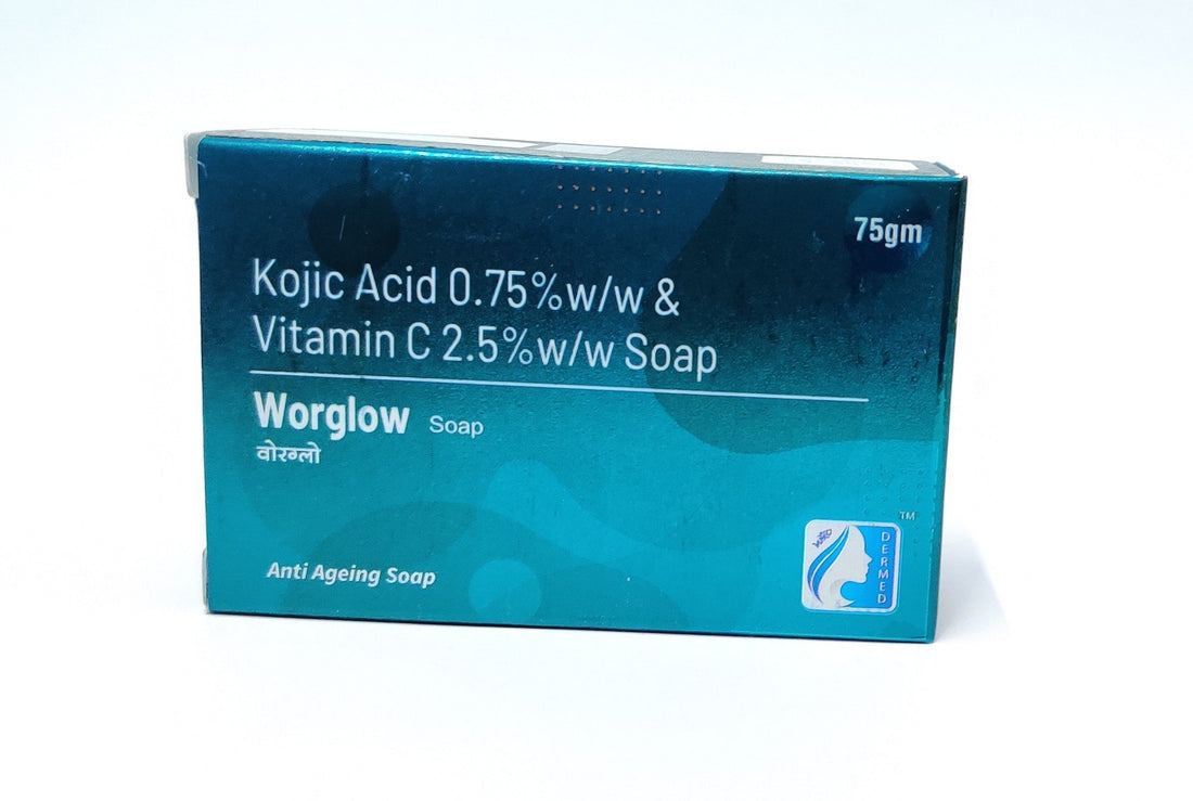 Kojic Acid 0.75% + Vitamin C 2.5% Soap (75 gm)