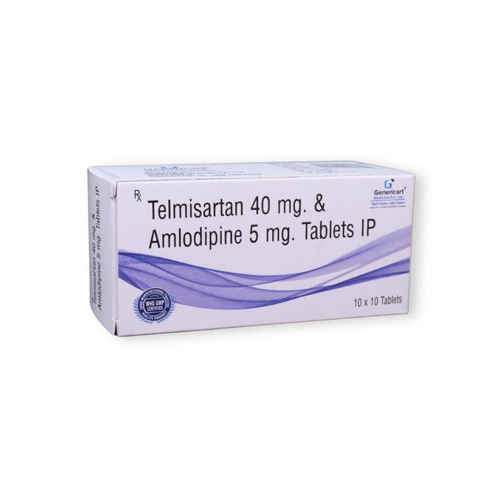 Telmisartan 40mg and Amlodipine 5mg Tablets IP