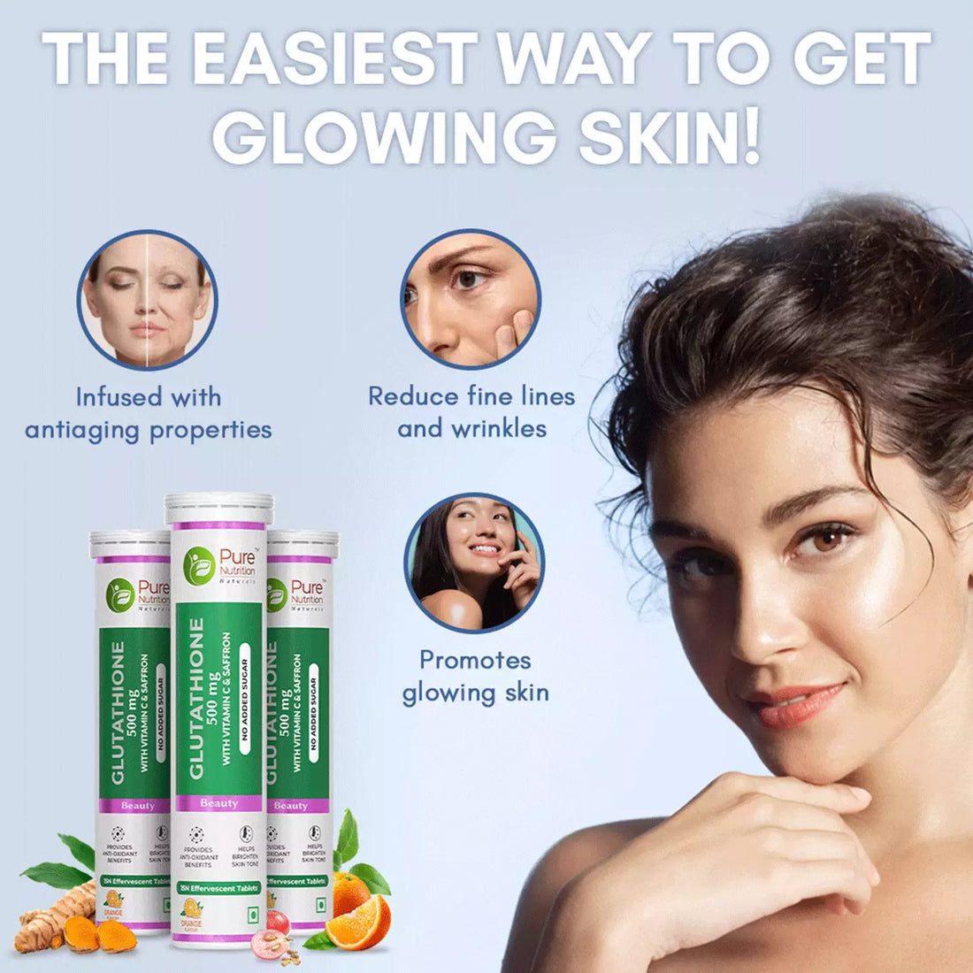 MC BREX GLUREX 500 Tablets (Glutathione)