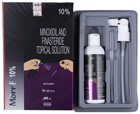 Minoxidil 10% and Finasteride 0.1% Topical Solution (60 ml)