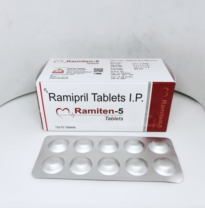 Ramipril Tablets IP 5 mg