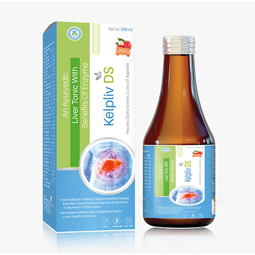 KERILIV DS Ayurvedic Liver Syrup (200 mL)