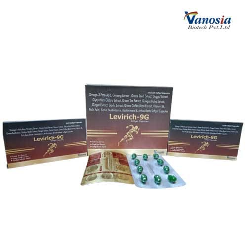 LEVIRICH-9G Multivitamin & Omega-3 Softgel Capsules