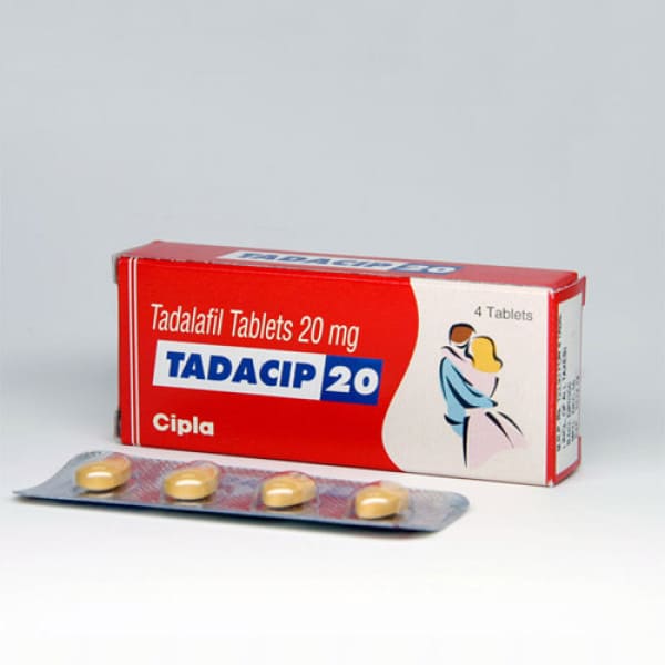 Tadalafil 20 mg Tablets IP