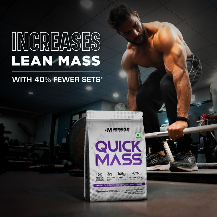 BIGMUSCLES NUTRITION Quick Mass Gainer (1 kg)