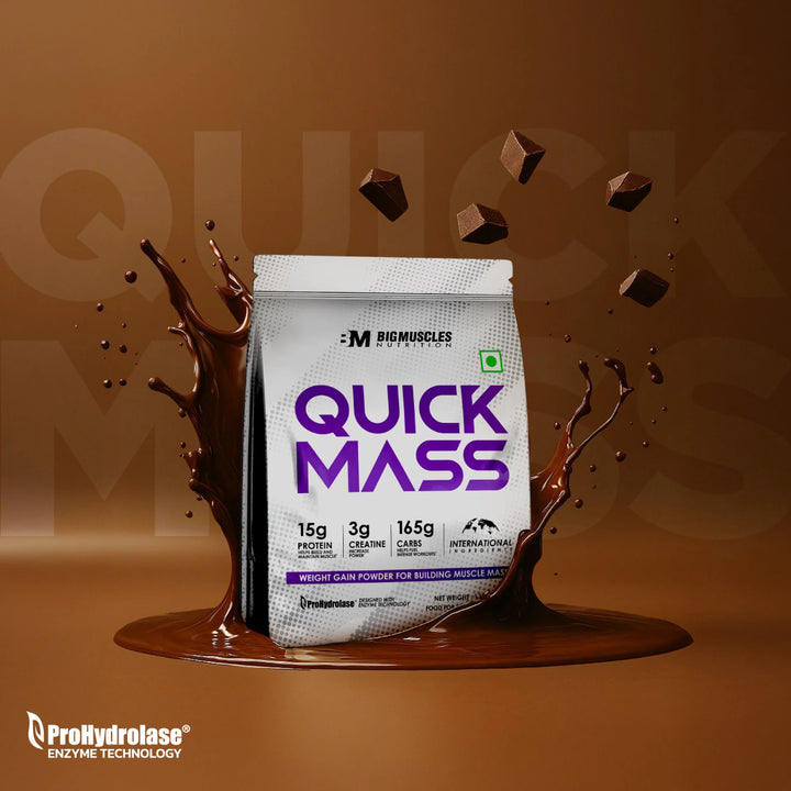 BIGMUSCLES NUTRITION Quick Mass Gainer (1 kg)